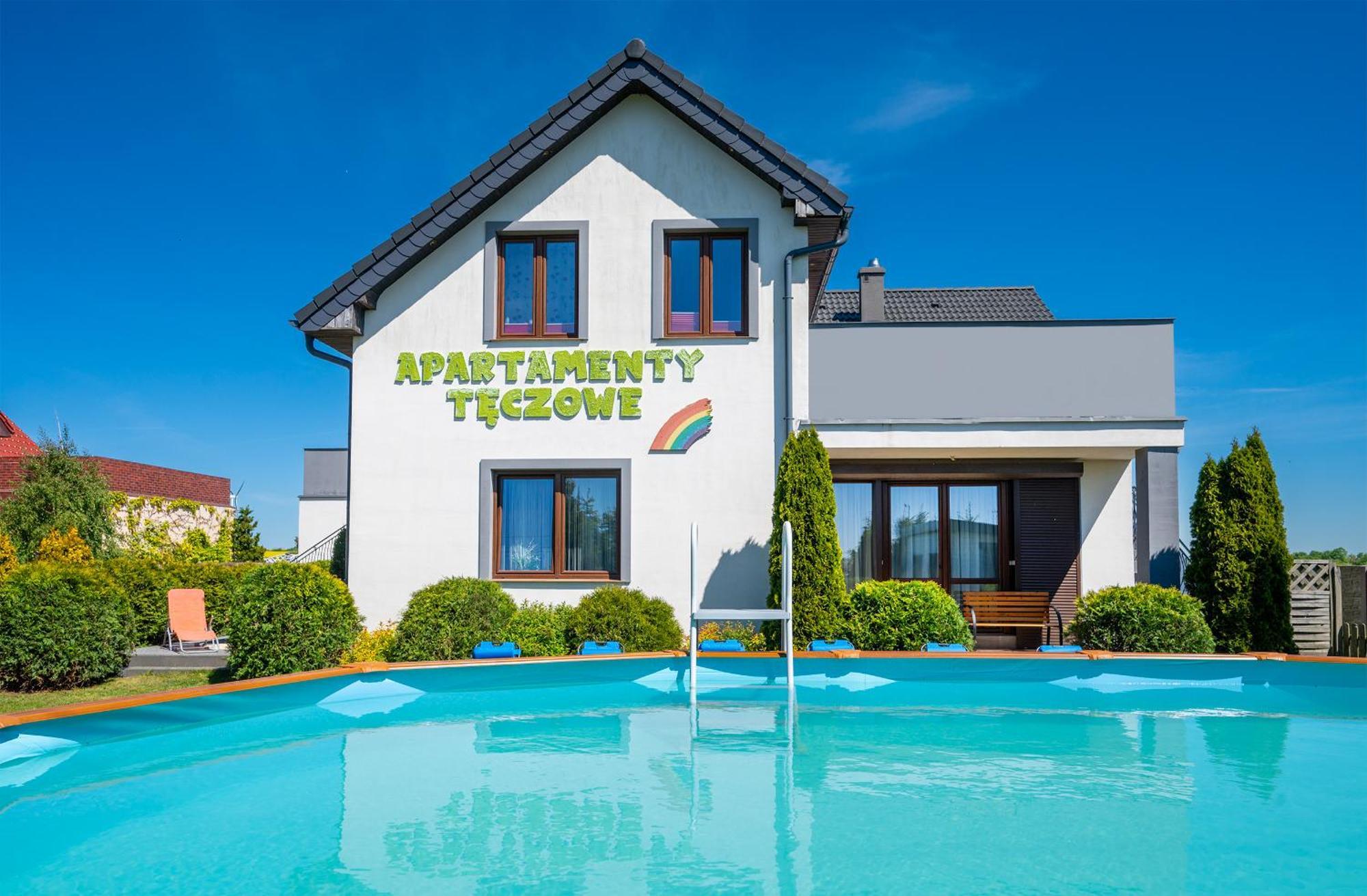 Apartamenty Teczowe Ujście-Darłowskie エクステリア 写真